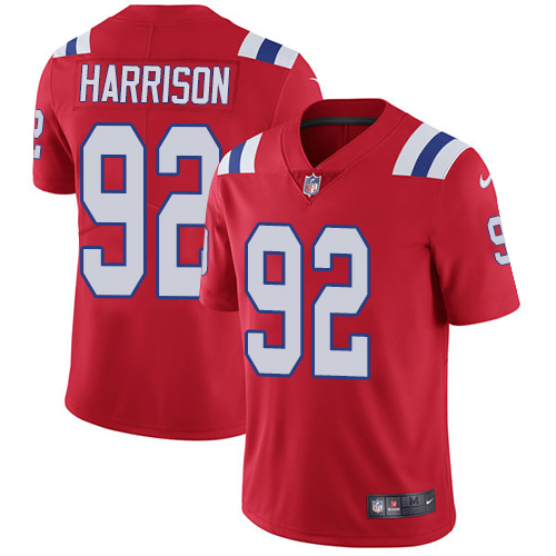 Nike Patriots #92 James Harrison Red Alternate Youth Stitched NFL Vapor Untouchable Limited Jersey